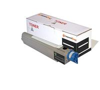 Tóner C9655 Negro Compatible con Oki C 9655N, 9655DN, 9655HDN, 9655HDTN 43837132 22.500 páginas