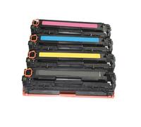 Toner Cartridge， 131A, Cartucho de tóner Compatible con HP 210A de 2400 páginas CF210A CF211A CF212A CF213A for HP Pro 200 Color M251nw,for Printer Accessories