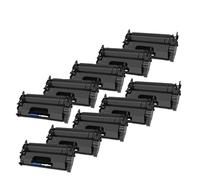 Toner Cartridge， Cartucho de tóner 1PK-10PK CF226A 26A, Compatible con Impresora HP Pro M402n M402dn M426fdw MFP M426fdn,for Printer Accessories(10PK CF226A-CRG-052)