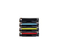 Toner Cartridge， Cartucho de tóner 4X 075 CRG075, Compatible con Canon Color ImageCLASS LBP646Cdw LBP647Cdw MF662Cdw MF663Cdw Recarga de Tambor de Impresora láser,for Replacement(075 NO Chips)
