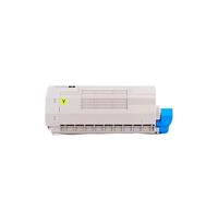 Toner Cartridge, Cartucho de tóner C710 Compatible con Oki C710n C710dn C711 C711n C711dn C711dtn C711wt ,For Printers(Y-11500 Pages)