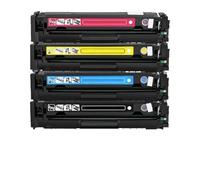 Toner Cartridge， Cartucho De Tóner CF400A CF400 CF401A 402 403A 201A, Compatible con HP Color LaserJet Pro M252dn M252n MFP M277dw M277n M274n,for Replacement