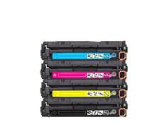 Toner Cartridge， Cartucho de tóner Compatible 131A 210a CF210A CF211A CF212A CF213A,Compatible con HP LJ Pro 200 M251n/M251nw;LJ MFP M276n/M276nw,for Replacement