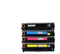 Toner Cartridge， Cartucho de tóner Compatible CF540X CF541X CF542X CF543X, Compatible con HP 203X Color LaserJet Pro M254 M254nw M254dw M254dn y M281 M281cdw,for Replacement(BK)