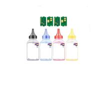 Toner Cartridge， Cartucho de tóner láser de Recarga de Polvo 4K 3K TK5450 TK5452, Compatible con Kyocera ECOSYS PA2600cwx PA2600cx MA2600cwfx MA2600cfx,for Replacement(4 Toner 4 TK5452)