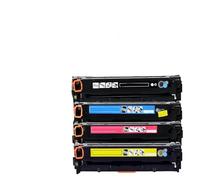 Toner Cartridge， Paquete de 4 tóner Compatible, Compatible con HP 205a CF530A CF531A CF532A CF533A for Impresora M154 M180 M181,for Printer Accessories