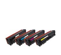 Toner cartridges， Cartucho de tóner Compatible de 4 Colores CRG-045 045H, Compatible con Impresora Canon imageCLASS MF635Cx MF633Cdw MF631Cn LBP613Cdw,for Cartridge(1set High Capacity)