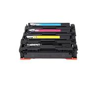 Toner cartridges， Cartucho de tóner CRG-075 CRG-075H de 4 Colores, Compatible con tóner Canon LBP646Cdw LB647Cdw MF662Cdw MF664Cdw MF665Cdw MF667Cdw,for Cartridge(075 NO Chip)