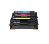 Toner cartridges， Cartucho de tóner CRG-075 CRG-075H de 4 Colores, Compatible con tóner Canon LBP646Cdw LB647Cdw MF662Cdw MF664Cdw MF665Cdw MF667Cdw,for Cartridge(075H with Chip)