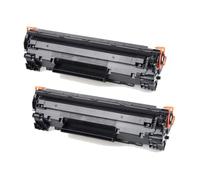 Tóner CB436A 36A, Compatible con HP, P1505 M1120 M1522 | Cartucho de tóner for impresora P1505n M1120n M1522nf M1522n CB436A 36A(BKx2)