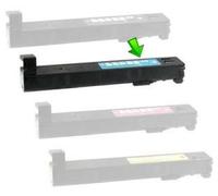 Tóner CF301A Cian Compatible 827A para HP Enterprise M880z MFP M880Z, Capacidad: 32.000 páginas
