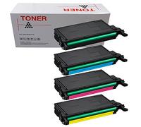 Tóner CLP 620 Negro Compatible con Samsung CLP620 ND 670 ND CLX 6220 FX 6250 FX-K5082L, Capacidad: 5000 páginas