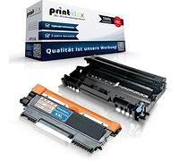 Tóner compatible con Brother DR2200 y TN2220 Fax 2840 Fax 2845 Fax 2940 Fax 2950 DR 2200 DR-2200 TN 2220 TN-2220 incoloro negro - Office Pro Serie