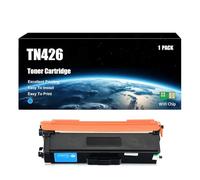 Tóner Compatible con Brother TN426 Cartucho De Repuesto TN426 De Alto Rendimiento Compatible con Impresoras Brother HL-L8260CDW HL-L8360CDW DCP-L8410CDW MFC-L8690CDW MFC-L8900CDW,Cyan-1 Set