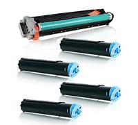 Tóner Compatible con Canon CEXV3 CEXV5 CEXV7 CEXV11 CEXV12 CEXV14 CEXV18 & # x2022; sustituye a para Original Canon 9629 A002 6836 A002 7814 A002 9630 A003 9634 A002 0384B002 0386B002 6647 A002 6648 A003 & # x2022; C exv cexv C-EXV 3 5 7 11 12 14 18 & # x2022; C-EXV3 C-EXV5 C-EXV7 C-EXV11 C de exv12 C-EXV14 & # x2022; cexv de 3 cexv de 5 cexv de 7 cexv de 11 cexv de 12 cexv de 14 cexv de 18 4x Toner + 1xDrum Canon C-EXV7
