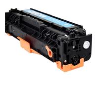 Tóner Compatible con HP 312A (CF380A/CF381A/CF382A/CF383A) Compatible con M476dn/M476dw/M476nw(Cyan 2300 Page)