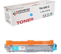 Tóner compatibles para nuevos para Brother DCP-9020CDW HL-3140CW 3150 CDW, 3170 CDW, MFC-9140CDN, 9330 CDW, 9340 CDW - (1 TN241 BK + 1 TN245 C + 1 Tn 245 m + 1 TN245 y) de universocartuccia® CYAN 1