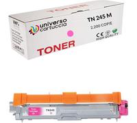 Tóner compatibles para nuevos para Brother DCP-9020CDW HL-3140CW 3150 CDW, 3170 CDW, MFC-9140CDN, 9330 CDW, 9340 CDW - (1 TN241 BK + 1 TN245 C + 1 Tn 245 m + 1 TN245 y) de universocartuccia® magenta 1