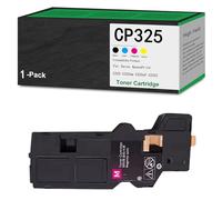 Tóner de Alto Rendimiento CP325, Compatible con los Cartuchos CT203486, CT203487, CT203488 y CT203489, para impresoras multifunción Xerox ApeosPrint C325, C325dw, C325df y C325Z,Magenta-1PACK