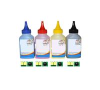 Tóner en Polvo y Chip Compatible con HP Color Pro 200 M276N M276NW M251N M251NW 131A CF210A CF211A CF212A CF213A 2.4K 1.8K(1Set)