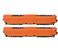 TONER EXPERTE® 2 Negro Cartuchos de Tóner compatibles con HP CE310A 126A (1200 páginas) HP Laserjet Pro CP1025 CP1025nw CP1020 100 MFP M175 M175a M175nw | HP TopShot Laserjet Pro M275 M275a M275nw