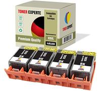 TONER EXPERTE 4 XL Compatibles con HP 920XL 920 XL CD975AE Cartuchos de Tinta para HP Officejet 6000, 6500, 6500A, 7000, 7500A (4 Negro)