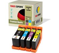 TONER EXPERTE 4 XL Compatibles con Lexmark 100XL 100 XL Cartuchos de Tinta para Lexmark S305 S402 S405 S505 S602 S605 S815 Pro 202 205 208 209 705 805 901 905 (Negro, Cian, Magenta, Negro)