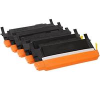 TONER EXPERTE® 5 Cartuchos de Tóner compatibles para Samsung CLP-320 320N 320W CLP-325 325N 325W CLX-3180 3180FN 3180FW CLX-3185 3185FN 3185FW 3185N 3185W CLT-K4072S CLT-C4072S CLT-M4072S CLT-Y4072S