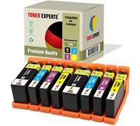 TONER EXPERTE 8 XL Compatibles con 100XL 100 XL Cartuchos de Tinta para S305 S402 S405 S505 S602 S605 S815 Pro 202 205 209 705 805 901 905 (2 Negro, 2 Cian, 2 Magenta, 2 Negro)