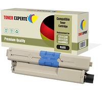 TONER EXPERTE® Compatible 44469803 Negro Cartucho de Tóner Láser para Oki C310dn C330dn C331dn C510dn C511dn C530dn C531dn MC351 MC361 MC361dn MC362dn MC561dn MC562dn MC562w