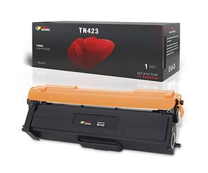 TONER EXPERTE Compatible Brother TN423 TN-423 Negro Cartuchos de Tóner Reemplazo para TN423BK TN-423BK Toner para HL-L8260CDW DCP-L8410CDN DCP-L8410CDW MFC-L8690CDW MFC-L9570CDW Impresora