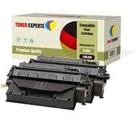 TONER EXPERTE® Compatible CE505X 05X Cartucho de Tóner Láser para HP Laserjet P2050 P2053 P2053d P2053n P2054 P2054d P2054n P2055 P2055d P2055dn P2055x P2056 P2056d P2056n P2057 P2057d