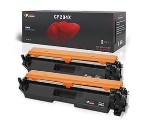 Toner Experte Compatible HP 94X 94A Negro Cartuchos de Tóner Reemplazo para CF294X CF294A Toner para LaserJet Pro M118dw MFP M148d M148fdw Impresora 2 Paquetes
