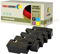 TONER EXPERTE Pack de 4 Compatibles Cartuchos de Tóner Láser para Epson AcuLaser C1750N, C1750W, CX17NF, CX17WF, C1700, C1750, CX17