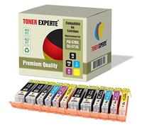 TONER EXPERTE Pack de 12 XL Compatibles PGI-570XL CLI-571XL Cartuchos de Tinta para Canon Pixma MG5750 MG5751 MG5752 MG5753 MG6850 MG6851 MG6852 MG6853 MG7750 TS5050 TS5051 TS6050 TS6051 TS6052