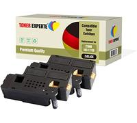 Pack de 2 TONER EXPERTE® Compatibles 593-11130 Negro Cartuchos de Tóner Láser para Dell C1660, C1660W, C1660CN, C1660CNW