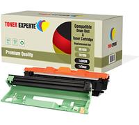 Pack de 2 TONER EXPERTE® Compatibles DR1050 TN1050 Tambor & Cartucho de Tóner para Brother DCP-1510 DCP-1512 DCP-1610W DCP-1612W HL-1110 HL-1112 HL-1210W HL-1212W MFC-1810 MFC-1910W