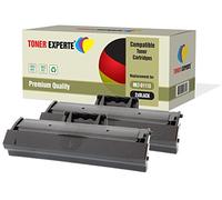 TONER EXPERTE Pack de 2 Compatibles MLT-D111S Cartuchos de Tóner Láser para Samsung Xpress SL-M2020, M2020W, M2021, M2021W, M2022, M2022W, M2026, M2026W, M2070, M2070W, M2070FW, M2070F, M2071W, M2078