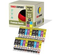 TONER EXPERTE Pack de 20 XL Compatibles PGI-525 CLI-526 Cartuchos de Tinta para Canon Pixma MG5150, MG5250, MG5350, MG6150, MG6250, MG8150, iP4850, iP4950, iX6550, MX715, MX885, MX895