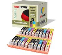 TONER EXPERTE Pack de 20 XL Compatibles PGI-550XL CLI-551XL Cartuchos de Tinta para Canon Pixma iP7150 MG5450 MG5550 MG5650 MG6350 MG6450 MG6650 MG7150 MG7550 MX725 MX925 iP7250 iP8750 iX6850
