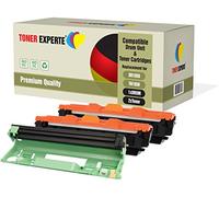 TONER EXPERTE Pack de 3 Compatibles DR1050 TN1050 Tambor & 2 Cartuchos de Tóner para Brother DCP-1510 DCP-1512 DCP-1610W DCP-1612W HL-1110 HL-1112 HL-1210W HL-1212W MFC-1810 MFC-1910W