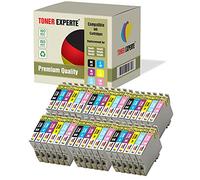 TONER EXPERTE Pack de 36 XL Compatibles T0487 Cartuchos de Tinta para Stylus Photo R200 R220 R300 R320 R330 R340 R350 RX300 RX500 RX600 RX620 RX640 R265 R285 T0481 T0482 T0483 T0484 T0485 T0486