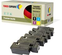 TONER EXPERTE Pack de 5 Compatibles Cartuchos de Tóner Láser para Epson AcuLaser C1750N, C1750W, CX17NF, CX17WF, C1700, C1750, CX17