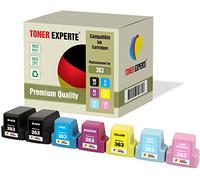 Pack de 7 XL TONER EXPERTE® Compatibles con HP 363 Cartuchos de Tinta for HP Photosmart C5180, C6150, C6180, C6280, C7180, C7280, C8180, 3110, 3210, 3310, 8250, D6160, D7160, D7260, D7460, 3210xi