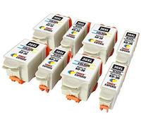 TONER EXPERTE Pack de 8 XL Compatibles Kodak 30XL (30B 30 artuchos de Tinta para Kodak ESP 1.2, 3.2, 3.2S C100 C110 C115 C300 C310 C315 C330 C360 Hero 2.2 3.1 4.2 5.1 Office 2100 2150 2170 AIO