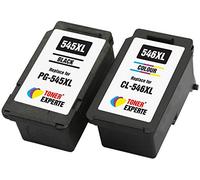 TONER EXPERTE PG-545XL CL546XL Remanufacturado Cartucho de Tinta Reemplazo para Canon 545XL 546XL para Pixma MG2455 MG2555S MG2920 MG3050 MG2450 IP2800 TS3100 TS3350 TS205 TS3150 1 Negro 1 Color