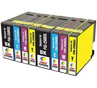 TONER EXPERTE PGI-2500XL 8 XL Cartuchos de Tinta compatibles con Canon MAXIFY MB5350 iB4050 MB5050 MB5150 MB5450 iB4150 MB5455 MB5155 9254B001 9265B001 9266B001 9267B001 | Alta Capacidad