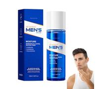Toner hidratante para hombre, 120 ml, brillo facial natural, para hombre, cara de agua fresca, refinador de poros, tonificador facial intenso, antiarrugas para pieles maduras
