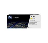Toner hp 508x cf362x amarillo m577 alto rendimiento