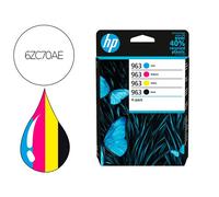 Toner Hp Laser 963-6Zc70Ae Multipack Negro / Cian / Magenta / Amarillo